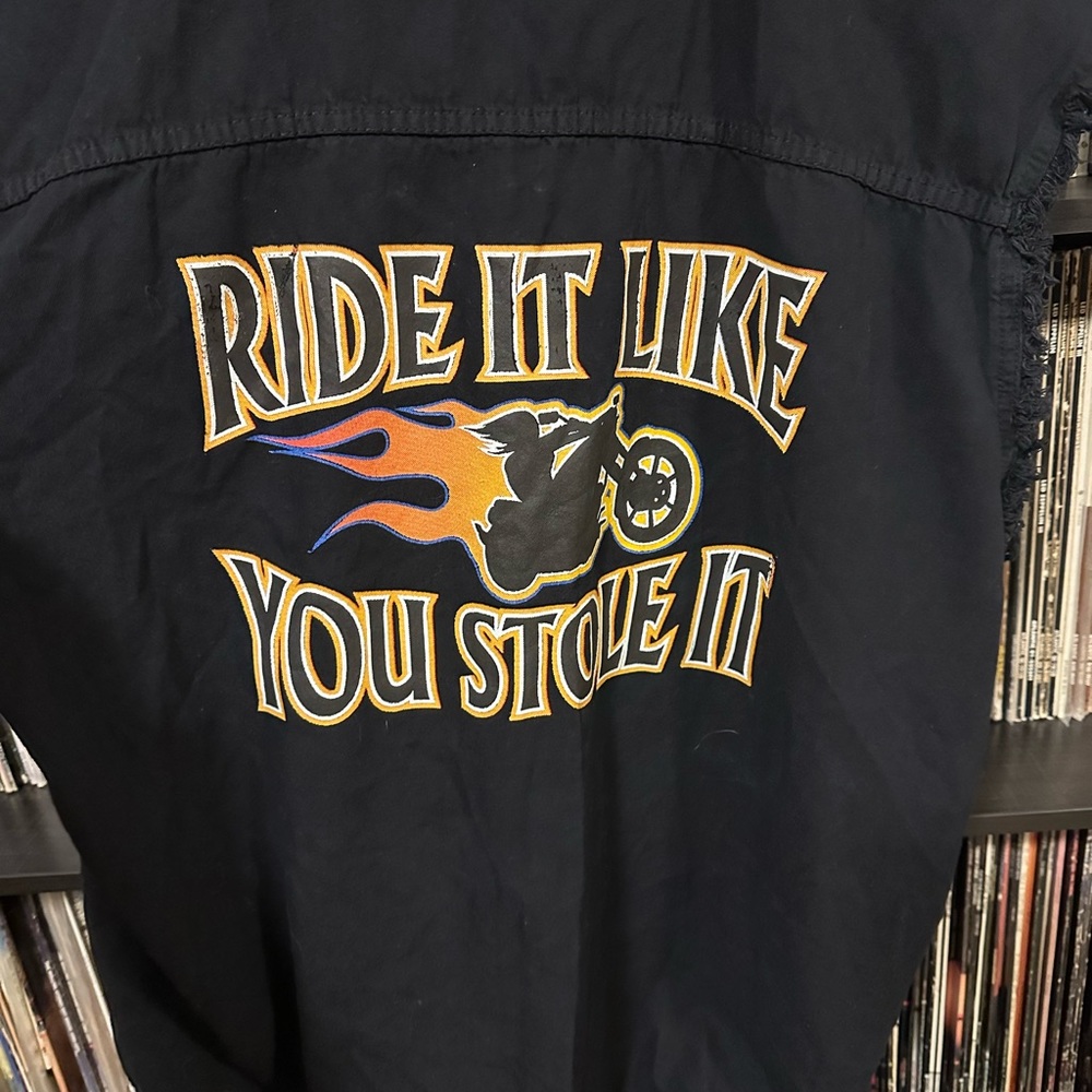 Motorcycle Shirt Vest - Picture 4 of 4